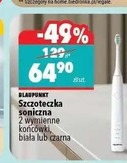 Biedronka BLAUPUNKT Szczoteczka soniczna oferta