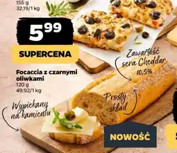 Netto Focaccia z czarnymi oliwkami oferta