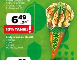 Netto Lody w rożku Nestlé oferta