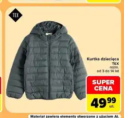Carrefour Kurtka dziecięca TEX oferta