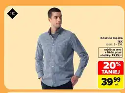 Carrefour Koszula męska TEX oferta