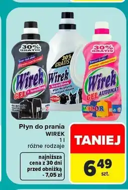 Carrefour Płyn do prania Wirek z lanoliną oferta