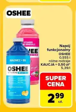 Carrefour Napój funkcjonalny Oshee Vitamin Water Magnez + B6 oferta