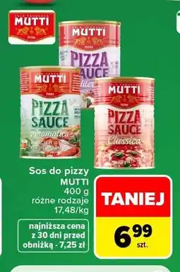 Carrefour Sos do pizzy Mutti Aromatica oferta