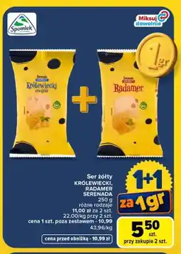 Carrefour Ser żółty Radamer Serenada oferta