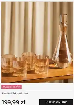 Home&You Karafka i szklanki Lexa oferta