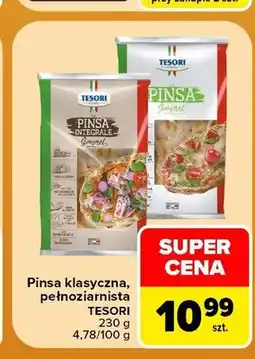Carrefour Pinsa pełnoziarnista Tesori oferta