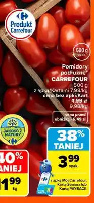 Carrefour Pomidory podłużne Carrefour oferta