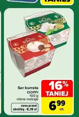 Carrefour Ser burrata Cioffi oferta