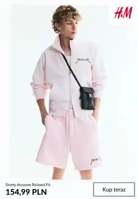 Szorty dresowe Relaxed Fit H&M