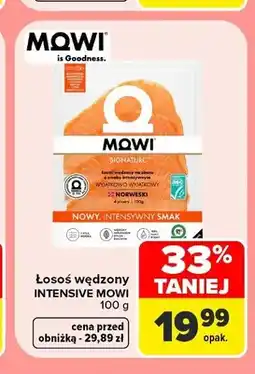 Carrefour Łosoś wędzony Intensive Mowi Signature oferta