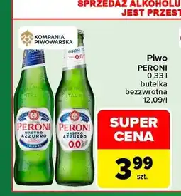 Carrefour Piwo Peroni Nastro Azzurro oferta