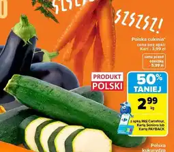 Carrefour Cukinia polska oferta