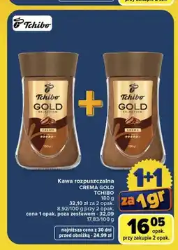 Carrefour Kawa rozpuszczalna Tchibo Crema Gold oferta