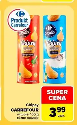 Carrefour Chipsy Carrefour Sensation solone oferta