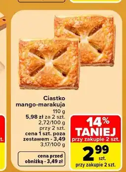 Carrefour Ciastko mango-marakuja oferta