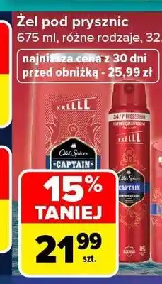 Carrefour Żel pod prysznic Old Spice Captain oferta