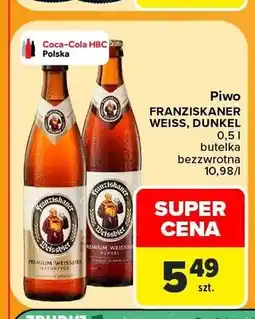 Carrefour Piwo Franziskaner Dunkel oferta