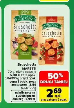 Carrefour Bruschetta Maretti Mediterranean Vegetables oferta