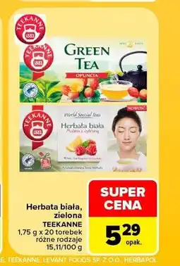 Carrefour Herbata zielona Teekanne Opuncja oferta
