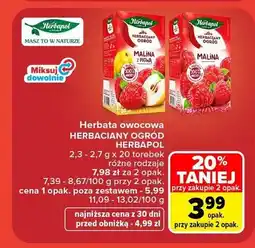 Carrefour Herbata owocowa Herbapol Herbaciany Ogród Malina z Pigwą oferta
