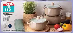 Biedronka Zestaw garnków emaliowanych Altom Design 6 elementów oferta