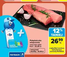 Carrefour Polędwiczka wieprzowa oferta