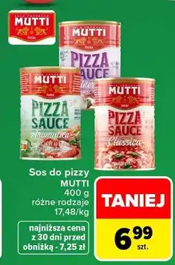 Carrefour Sos do pizzy Mutti Aromatica oferta