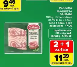 Carrefour Pancetta Magretta Galbani oferta