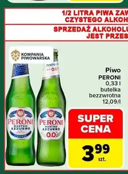 Carrefour Piwo bezalkoholowe Peroni Nastro Azzurro oferta