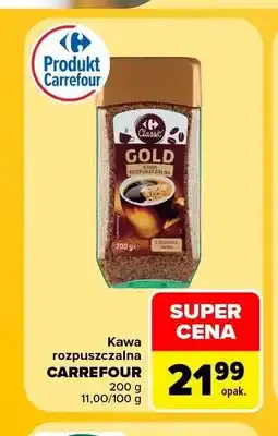 Carrefour Kawa rozpuszczalna Carrefour Gold oferta