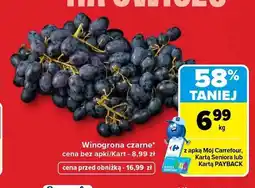 Carrefour Winogrona czarne oferta