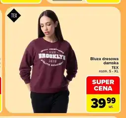 Carrefour Bluza dresowa damska TEX oferta