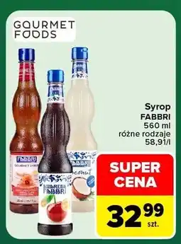 Carrefour Syrop Fabbri Menta oferta