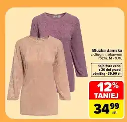 Carrefour Bluzka damska z długim rękawem oferta
