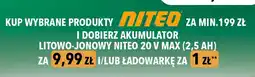 Biedronka Akumulator litowo-jonowy Niteo 20V Max 2,5Ah oferta