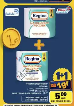 Carrefour Ręcznik papierowy Regina Najdłuższy Ręcznik Dekorowany oferta