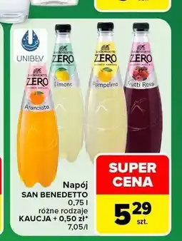 Carrefour Napój San Benedetto Aranciata oferta