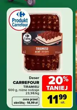 Carrefour Deser Tiramisu Carrefour Extra oferta