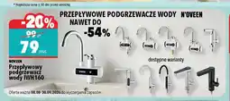 Biedronka Przepływowy podgrzewacz wody Noveen IWH160 oferta