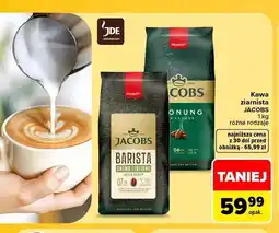 Carrefour Kawa ziarnista Jacobs Barista Crema Italiano oferta