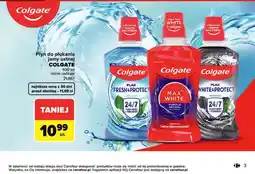 Carrefour Płyn do płukania jamy ustnej Colgate oferta