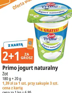E.Leclerc Zott Primo jogurt naturalny oferta