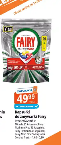 E.Leclerc Kapsułki do zmywarki Fairy Platinum Plus oferta
