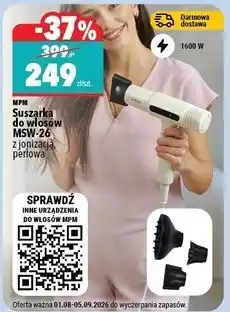 Biedronka Suszarka do włosów msw-26 Mpm Product oferta