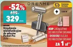 Biedronka Suszarka do włosów pocket pro golden Dreame oferta