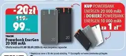 Biedronka Powerbank energen 20000 mah Tracer oferta