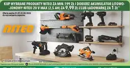 Biedronka Szlifierka kątowa 600 w Niteo Tools oferta