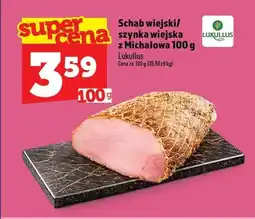 Topaz Szynka wiejska z Michałowa Lukullus oferta