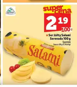 Topaz Ser żółty Salami Serenada Spomlek oferta